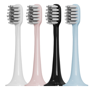 4支 适用于品仕乐电动牙刷头成人P100专用替换头补充装 配件
