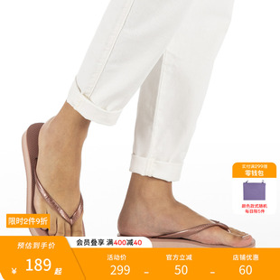 女士增高厚底人字拖外穿度假海邊涼拖鞋 夏季 Havaianas哈唯納新款