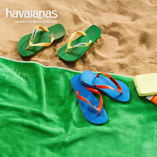 【好物体验专享】Havaianas哈唯纳Brasil Logo巴西经典人字拖夏