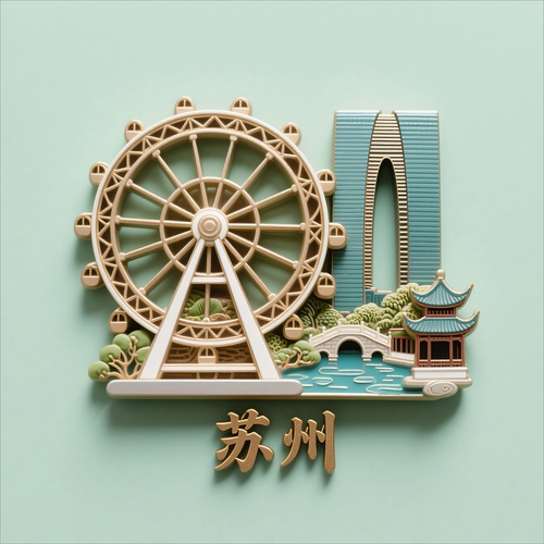 苏州冰箱贴文创国潮主题伴手礼