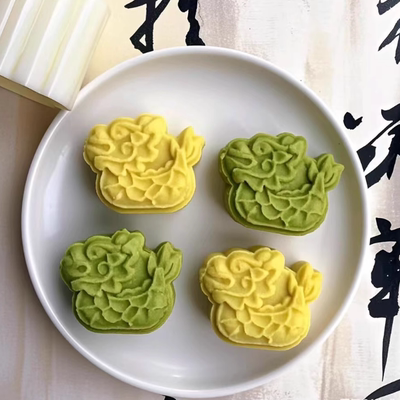 新款龙舟月饼模具新款2025年手压式端午节糕点冰皮绿豆糕磨具家用