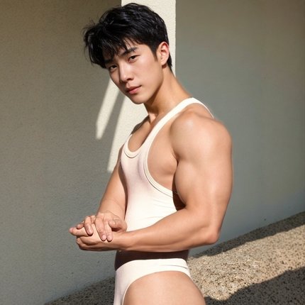 欧美连体裤男士性感连体背心舒适螺纹紧身吊带运动居家睡衣青年潮
