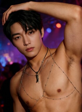 身体链闪耀水钻挂脖项链比基尼链海滩性感胸链轻奢小众配饰潮