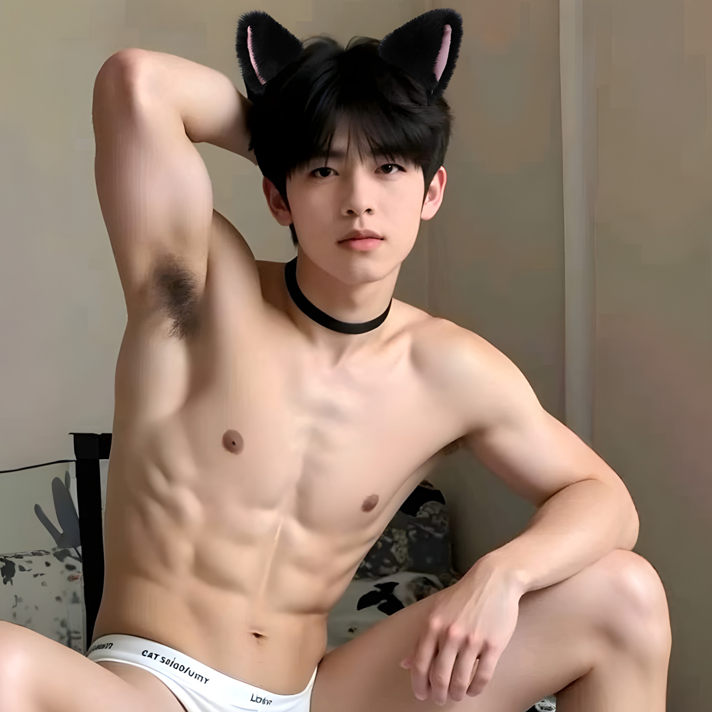 手作毛绒Lolita猫耳朵发箍KC发饰兽耳头饰狐狸耳朵发卡可爱网红潮