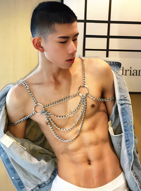 男士身体链个性异域风情项链