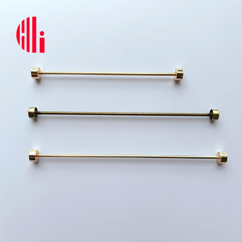 仿真竹子提手横杠螺杆珍珠车轮 双头螺栓 两头螺纹螺柱带丝牙螺杆