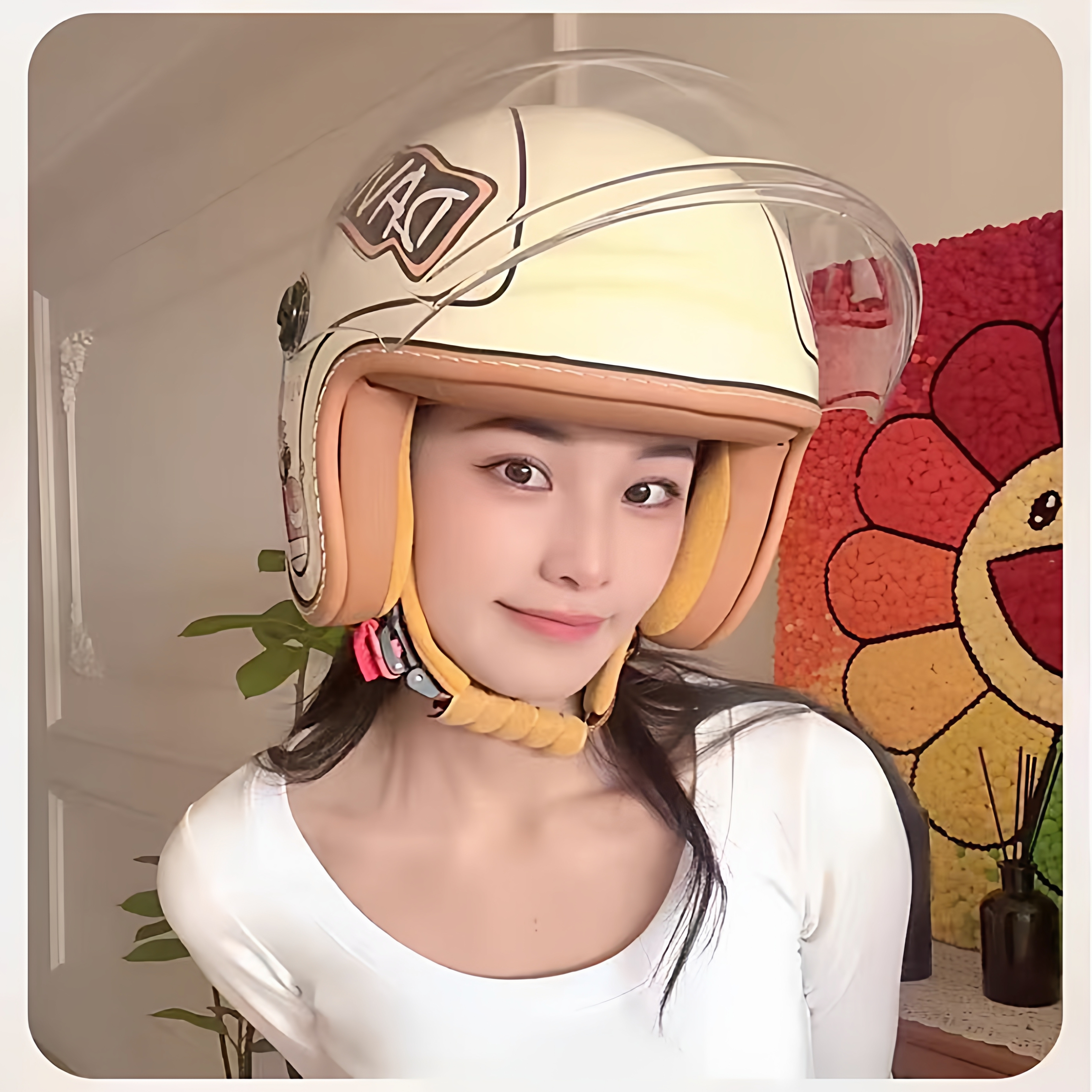 3C认证防晒摩托车冬季保暖头盔