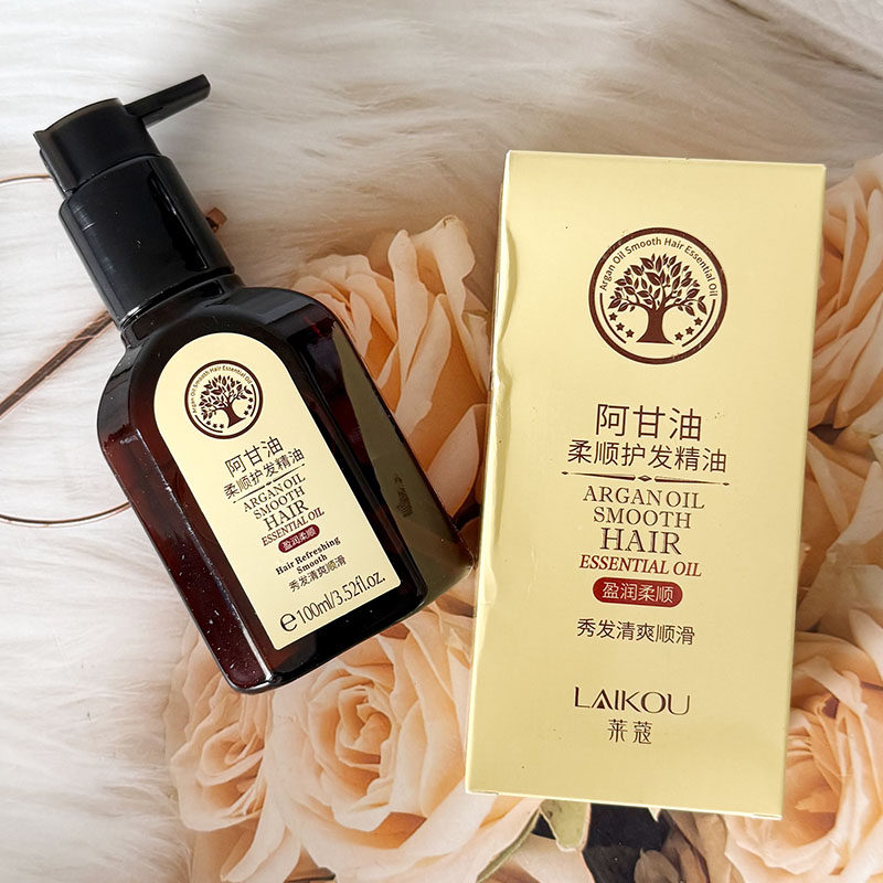 莱蔻阿甘油柔顺护发精油100ml盈润柔顺修护干枯毛躁防毛躁滋养