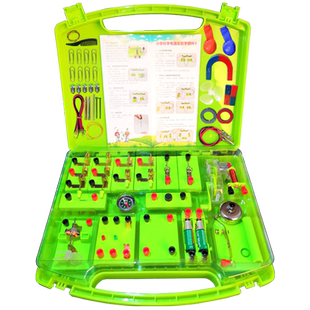 小学四年级下电路实验器材科学物理电学实验盒串并联小灯泡亮了简单电路红绿灯学生儿童diy冠军之星品牌授权