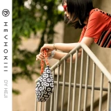 heyhokiii Ретро сумка подмышку, небольшая дизайнерская сумка через плечо, коллекция 2021, в цветочек