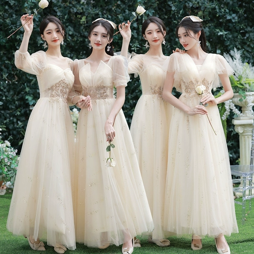 Летнее платье подружки невесты, вечернее платье, юбка, по фигуре, изысканный стиль