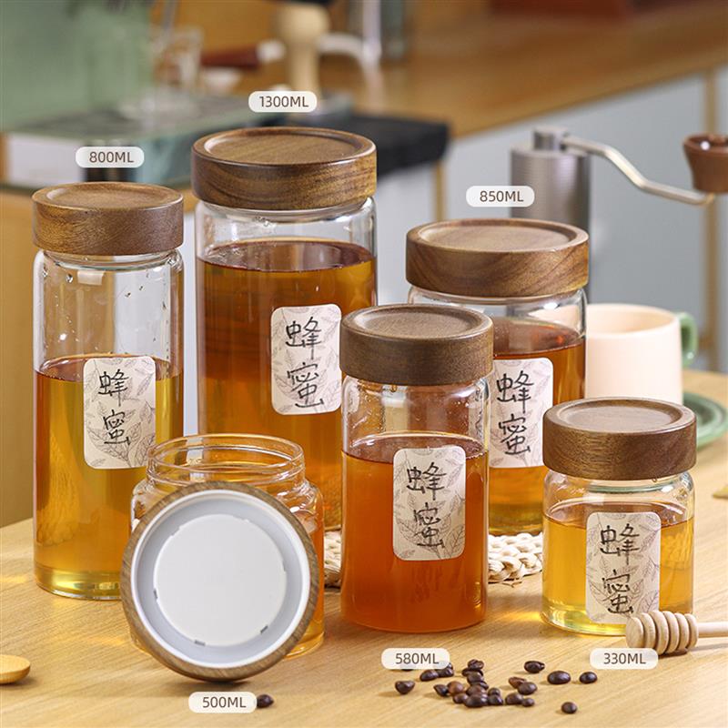 高品质蜂蜜罐子装专用罐硅
