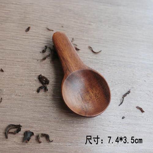新款奶粉勺通用多功能勺子便捷分装勺可爱实木小勺短柄小茶匙调料