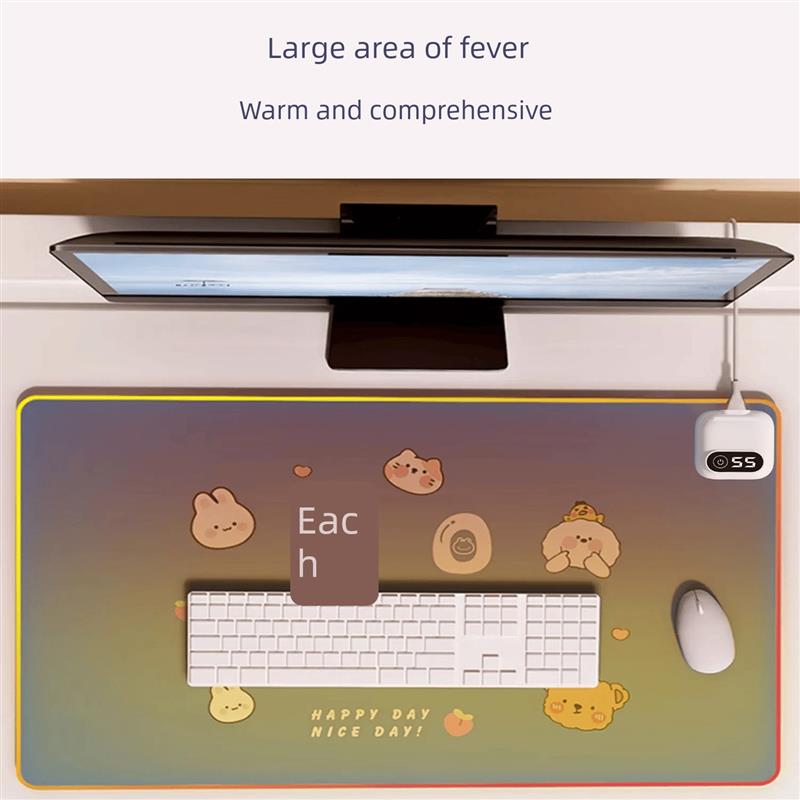 秋冬专用美甲桌面加热垫超