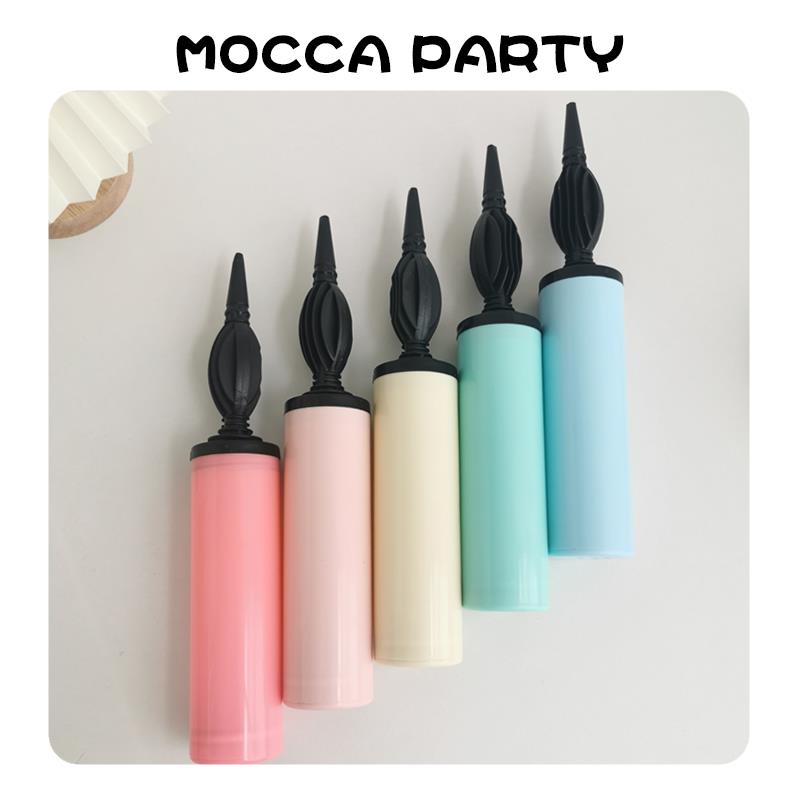 新款马卡龙色塑料充气筒氦