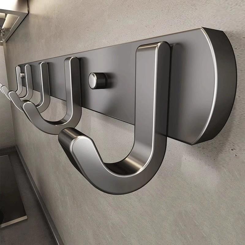 浴室毛巾架挂钩免打孔强力