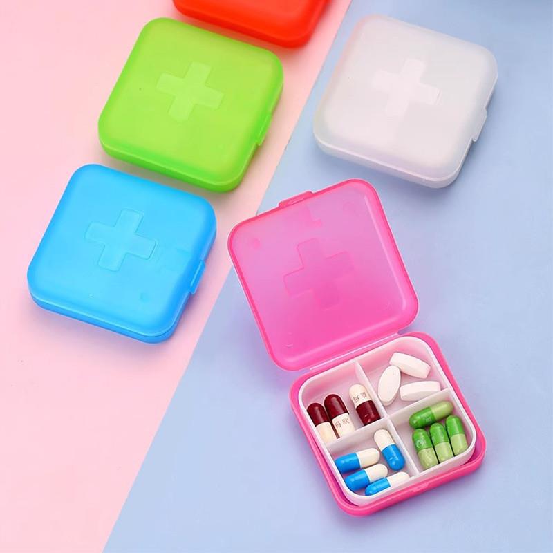 日本便携药盒一周七天密封