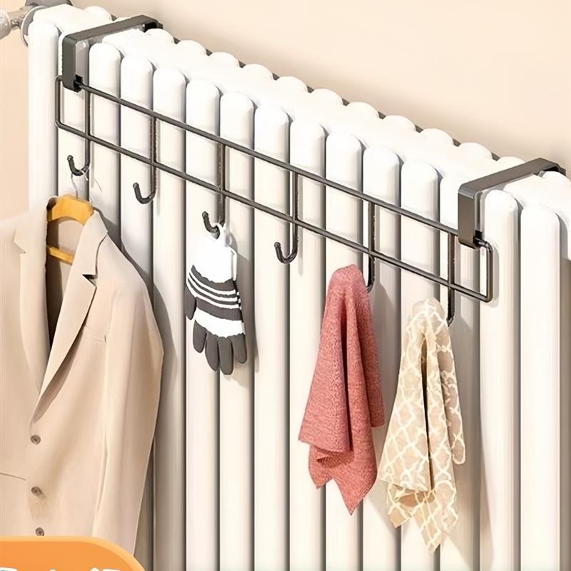 新款暖气片晾衣架暖气管加
