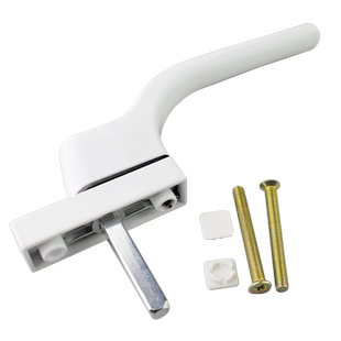 迪福德 塑钢窗把手外开门窗连动杆执手锁扣外推窗户传动方杆拉手