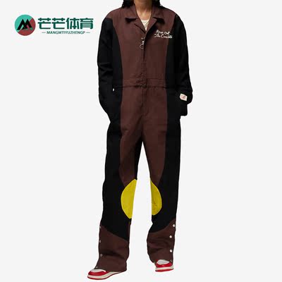 耐克女子玫瑰图案刺绣连体裤套装