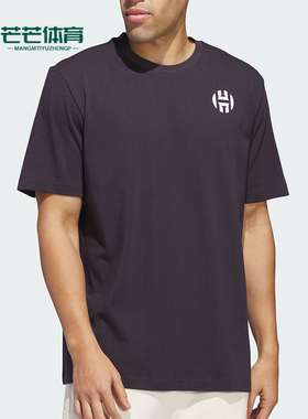 Adidas/阿迪达斯正品夏季新款男士印花透气休闲运动T恤IU2804