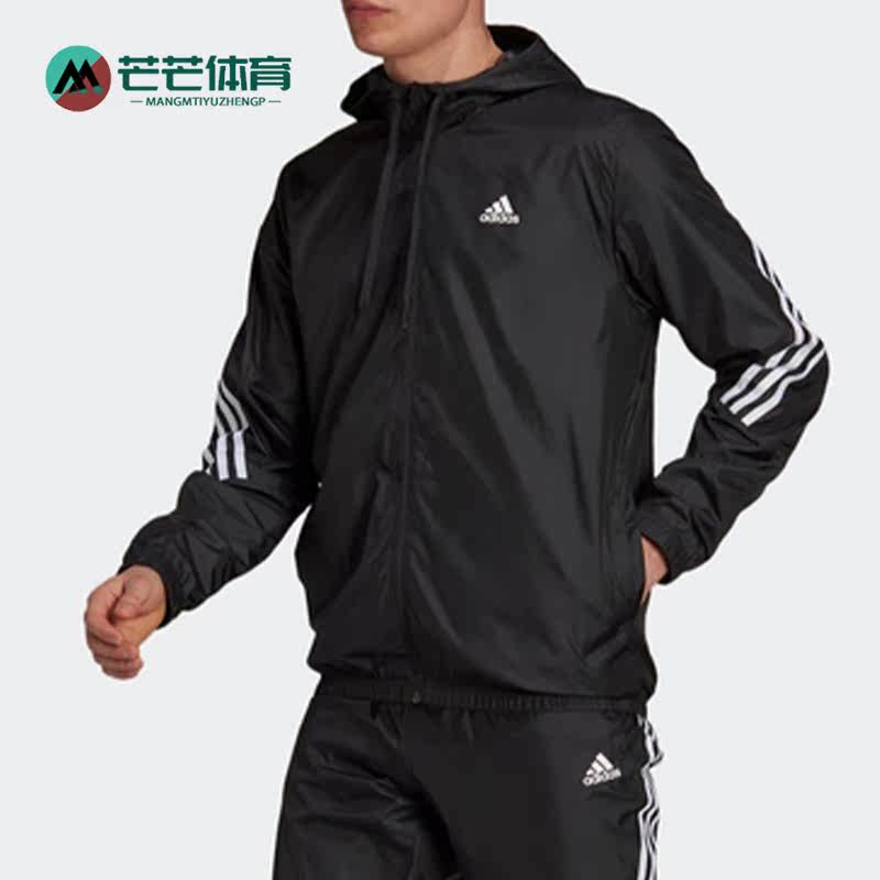 Adidas/阿迪达斯正品MTS WVN HOODED男子休闲运动连帽套装 H15580