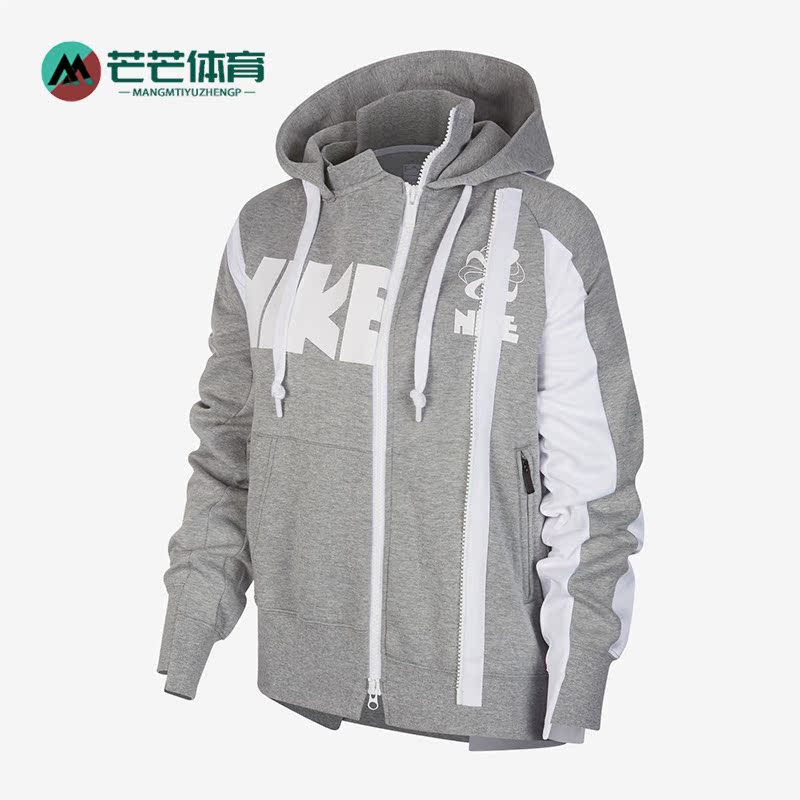 耐克xSacai联名女子连帽卫衣