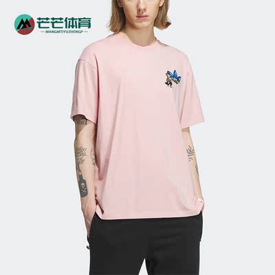 阿迪达斯正品男女短袖T恤