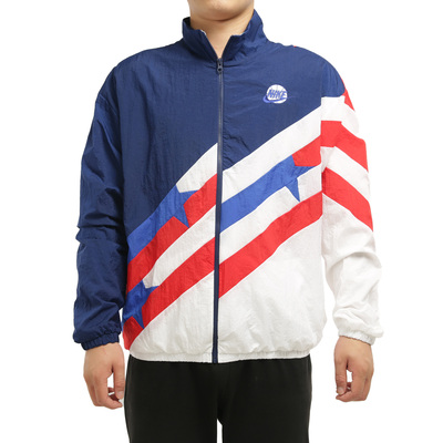 耐克男篮球立领透气运动外套