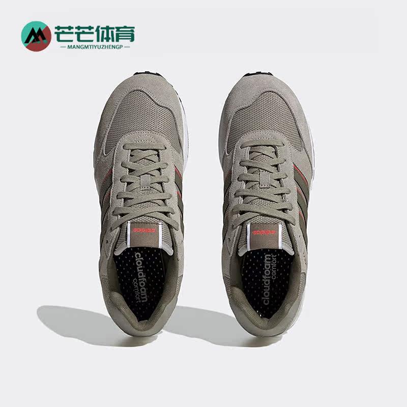 Adidas/阿迪达斯正品RUN80S新款男子轻便耐磨跑步鞋HP6114