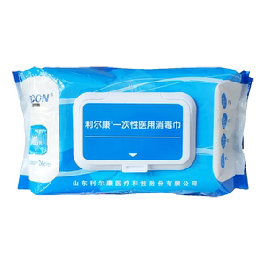 利尔康100抽医护卫生消毒湿巾