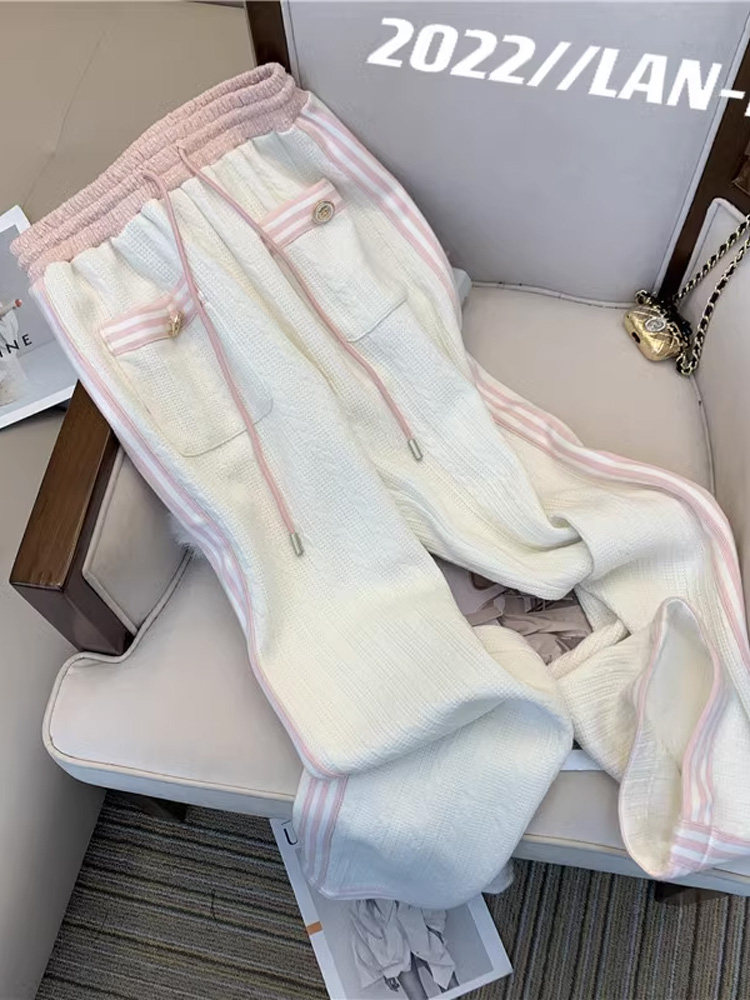 SMALL FRAGRANCE SUIT 2024 NEW WOMENS SPRING CASUAL FASHION AGE REDUCTION EARLY SPRING TWO-PIECE SET