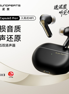 泥炭（SoundPEATS）Capsule3Pro+入耳式蓝牙耳机降噪HIFI高音质