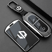 领跑c10专用c01卡片c16汽车金属扣壳男士 2024款 零跑c11钥匙套24款