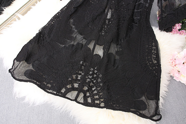 Female models bikini Smock new pattern Lace Embroidery Cardigan Swimsuit coat Bali Seaside on vacationin the Sports/Yoga/Fitness/Fans supplies , Swim , Swimming equipment , Beach jacket  category - from Buy2taobao.com to provide professional Taobao agent buy service