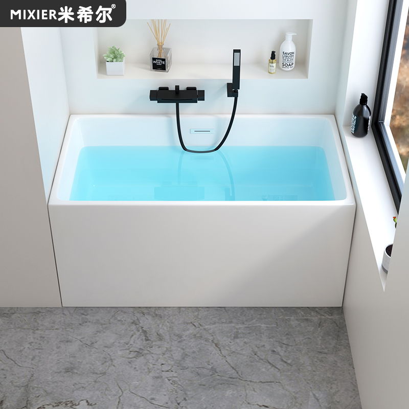 亚克力独立日式浴缸家用小户型