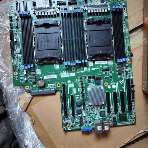 intel c741 主板芯片主装机双路4677主板，2u白(议价）
