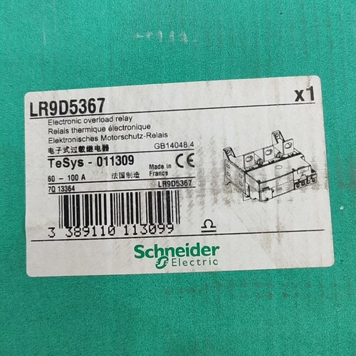 LR9D5367 热过载继电器，TeSys系列，90 议价