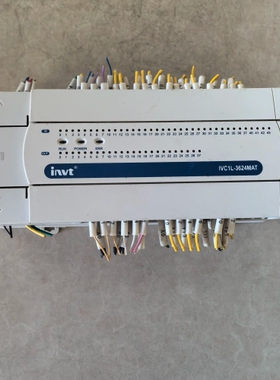 英威腾PLC模块IVC1L-3624MAT 拆机件实图 二手 议价