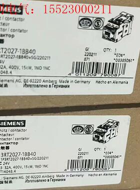 3RT2027-1BB40(请询价)