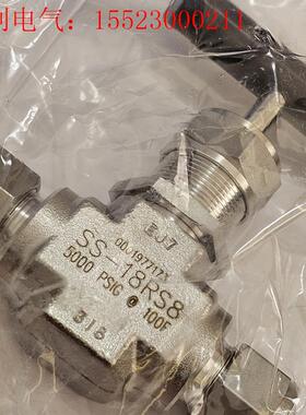 世伟洛克SS-18RS8不锈钢整体式阀帽针阀,1.80 Cv(请询价)