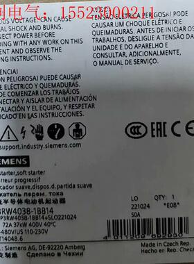 3RW4038-1BB14(请询价)