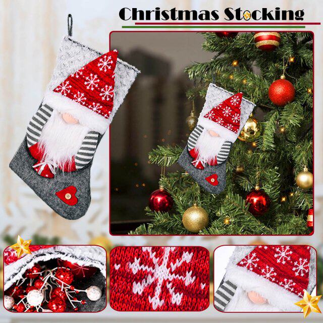 christmas stocking xmas lovely christmas stocking rudolph ho