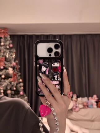Cartoon Uzui Anime Girl Suitable for 17Promax Apple 16Promax Phone Case 15 New Model 14Pro Full Edge Protection 16Pro Mirror Iphone17Pro Anti-Drop 13 Protective Case