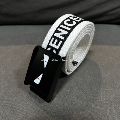 辛普森黄眼睛小怪兽平滑扣帆布休闲百搭韩版学生青年裤腰带男皮带