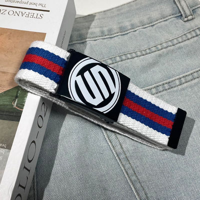 韩版皮带男士自动扣潮流字母腰带男生帆布腰带潮流学生青少年皮带