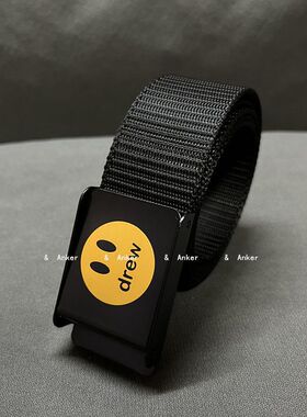 青少年皮带男高初中学生韩版潮流个性百搭简约休闲编织帆布裤腰带