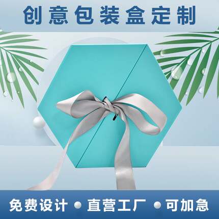 礼盒定制包装盒定制礼品盒化妆品茶叶外包装纸盒定做产品彩盒纸盒