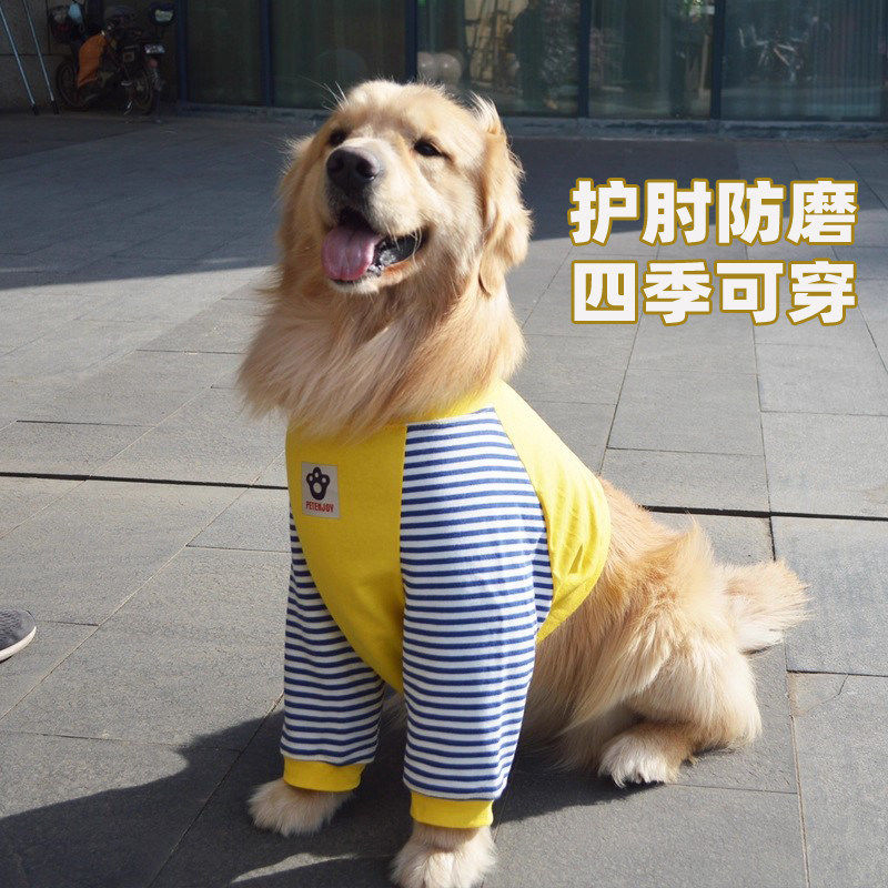 狗狗护肘衣关节保护套大狗防脏耐磨护膝金毛边牧宠物衣服短款薄款