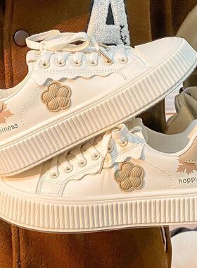 2025秋季新款小白鞋韩版百搭女鞋ins潮春夏小众轻便运动休闲板鞋
